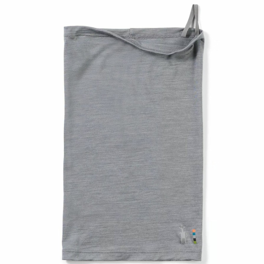 Headwear * | Smartwool Merino Sport 120 Neck Gaiter Light Gray Heather