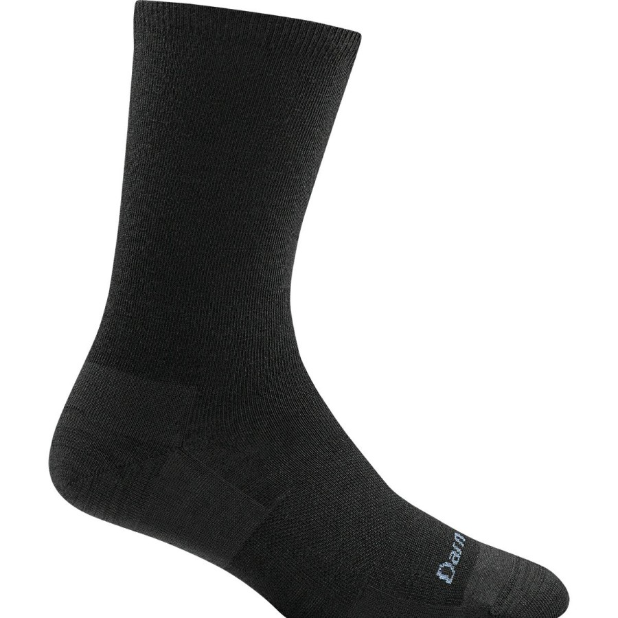 Socks * | Darn Tough Solid Basic Crew Lightweight Women'S